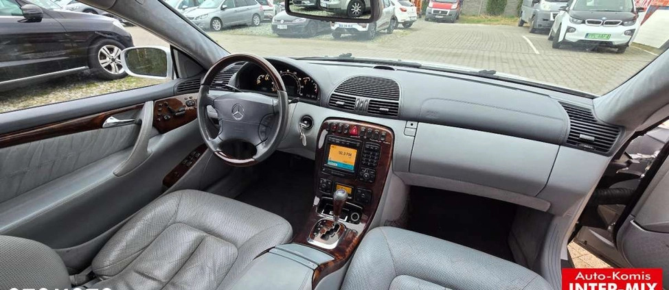 Mercedes-Benz CL cena 47800 przebieg: 152000, rok produkcji 2001 z Pszczyna małe 596